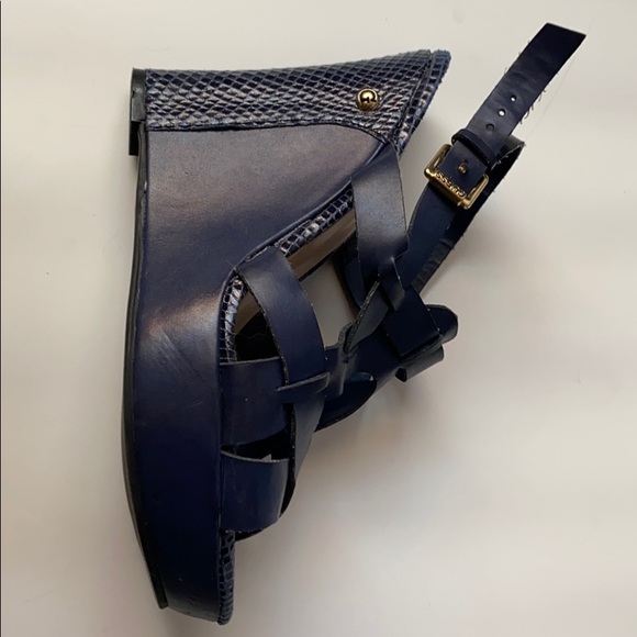 Guess Navy Blue Wedges - Picture 4 of 5